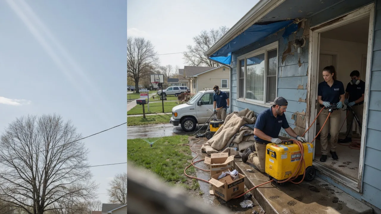 Basement Flood Cleanup in Parkman, OH near me